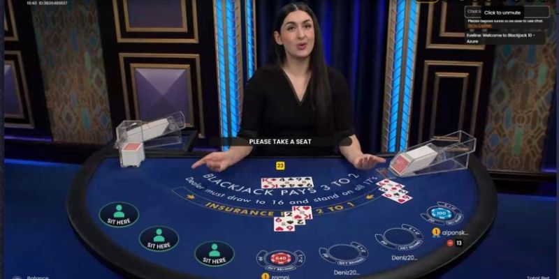 Người chơi blackjack trực tuyến