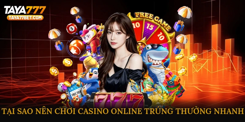 Tại Sao Nên Chơi Casino Online Trúng Thưởng Nhanh?