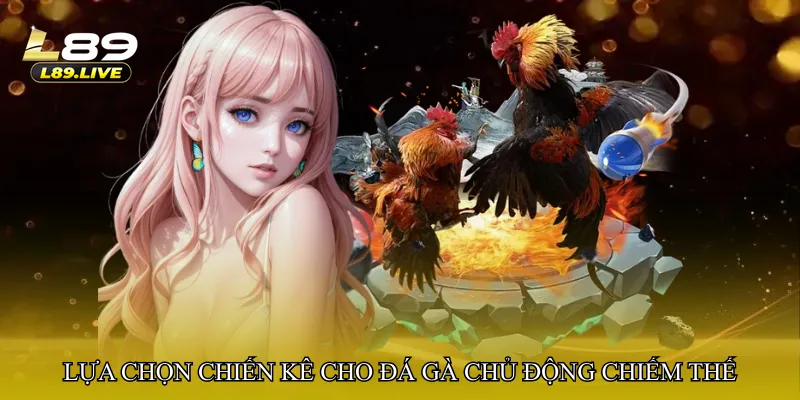 Lựa chọn chiến kê cho đá gà chủ động chiếm thế